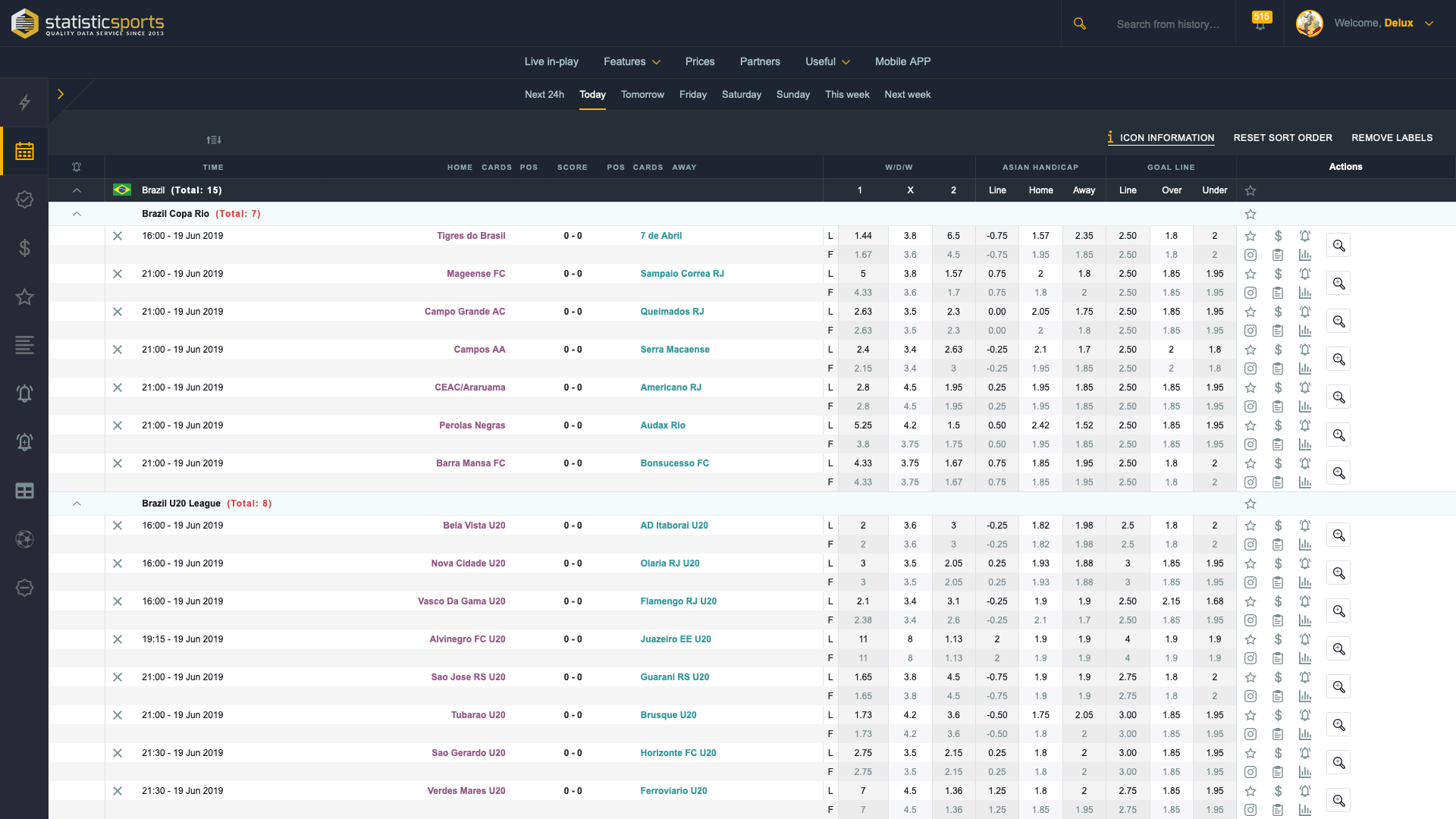 Jogos OKMK ao vivo, tabela, resultados