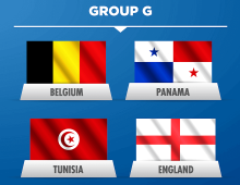 FIFA World Cup 2018 Group G.